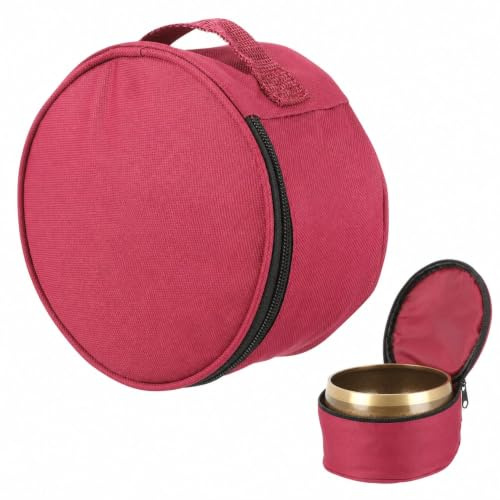 Supvox Klangschale Tasche, 16cm Stoff Aufbewahrungstasche mit Reißverschluss