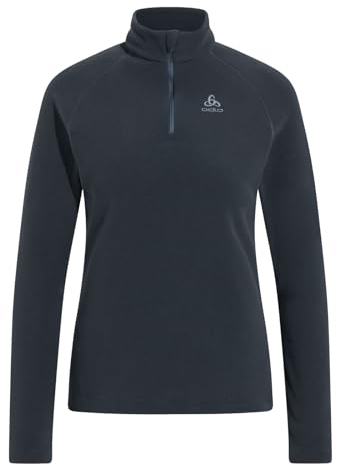 Odlo Damen Langarm Shirt mit Reißverschluss RIGI, India Ink, L