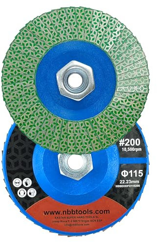 NBB Rotella a lamelle diamantate disco mola sgrossatura diamantata lama tazza smerigliatrice levigatura per ceramica gres porcellana pietra granito piastrelle M14 flangia per smerigliatrice angolare