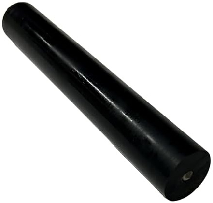 Professional Coffee Knock Bar, Black Polyurethane Plastic, 3.5cm x 23cm, Replacement Rod for Grounds Waste Container with Metal Insert
