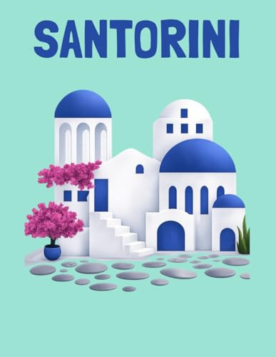 Travel Photo Album - Santorini: A Beautiful Scrapbook with Blank Page s for Your Travel Memories