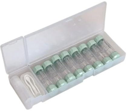 JCVBN Fashion' Plastic Contact Lenses Case Colored Portable Eyes Contacts Box 8pcs/Set Lens Container Travel