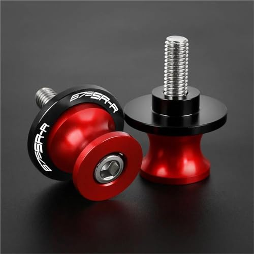 Reemplazar Soporte Tornillos Caballete Basculante Motocicleta, Carretes, Deslizadores, Accesorios 10mm para CFMOTO 675SRR 675 SR-R SRR 2024 2025(Red1)