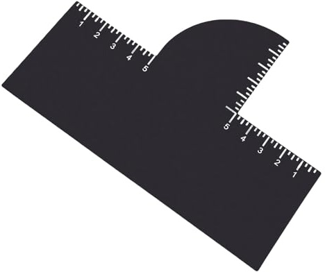 Annadue Strumento Multiuso per Modellare L'attaccatura dei Capelli per un Effetto di Simmetria Preciso, Adatto per Spray Soffici per Capelli