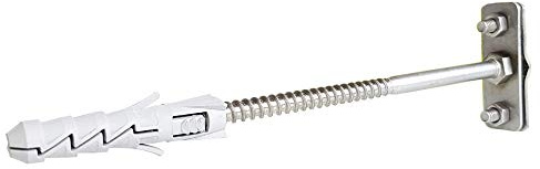 Manico con un arco a vite in acciaio inox 160 mm 6454