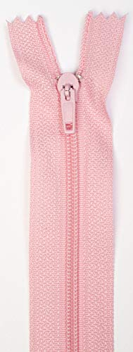 Jajasio 3 Stk. Reißverschlüsse nicht teilbar 3mm Spirale in 39 Farben rosa 40cm nicht teilbarer Reißverschluss