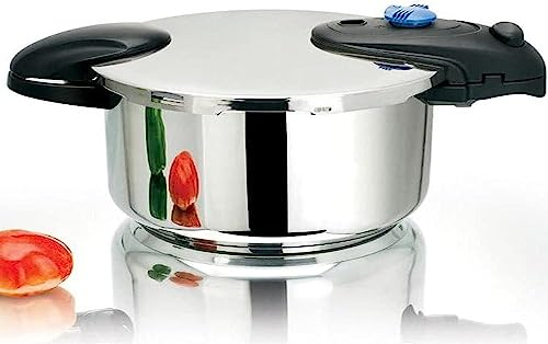 Autocuiseur à baïonnette Ø24cm 10L ILLICO en acier Inox avec panier cuisson