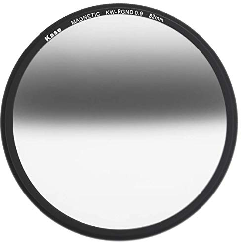 Kase Wolverine 82mm Reverse Grad ND0.9 Magnetic Shockproof Tempered Optical Glass Sunset Filter Incl Adapter 82 ND 0.9 3 Stop