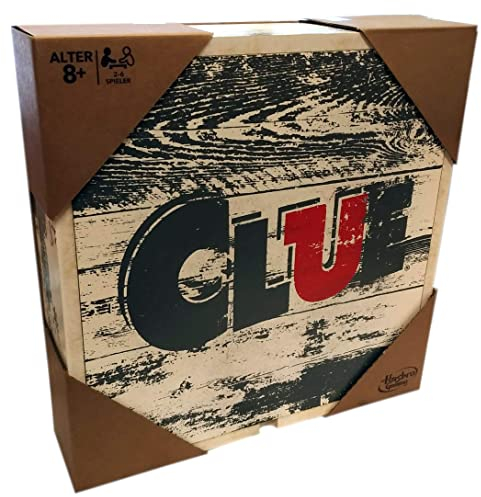 Hasbro Gaming Cluedo Rustikal (Holz Sonderedition)[Exklusiv bei Amazon]