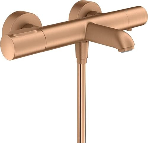 hansgrohe AXOR Citterio M Wannenthermostat Aufputz, 2 Verbraucher, 34435140, Farbe: Brushed Bronze
