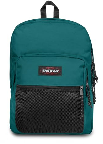 Eastpak Pinnacle Zaino 38L (42 x 32 x 25,5 cm), zaino grande scuola e viaggio, multi-scomparto resistente con organizer e spallacci imbottiti - PEACOCK GREEN