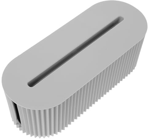 Hemobllo Kabel-Organizer Kabel-versteckbox Große Öffnung Zur Wärmeableitung Aufbewahrung Von Adaptern und Netzkabeln Box Aus Pp-Material
