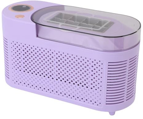 Machine à glaçons portable de comptoir avec alimentation électrique de voiture, produit 8 cubes en 10 minutes, petite machine à glaçons pour la maison, le camping (Prise UE)