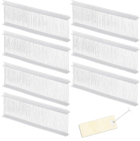 Etikettierfäden 5000 Stück – 50 mm Länge – kompatibel mit Etikettierpistole – langlebige Kunststofffäden für Kleidung, Schuhe, Accessoires, Einzelhandel & Haushalt – ideal zum schnellen Ausz