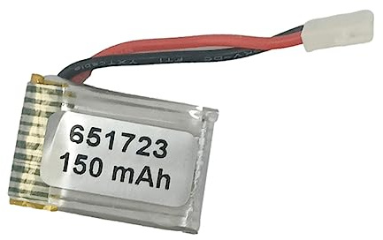 Batterie au lithium polymère rechargeable 3,7 V 150 mAh pour appareil et appareil pour télécommande d'hélicoptère modèle batterie au lithium polymère