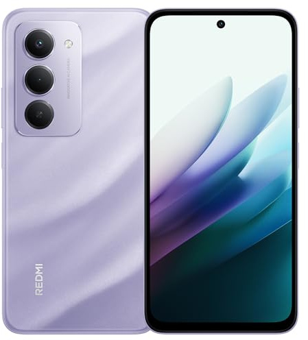XIAOMI Redmi 15 Smartphone 4G, 8GB/256GB,6.9 Comodo per gli occhi, Batteria da 7000 mAh, Ricarica Rapida da 33 W e Ricarica Reverse 18 W, Viola(senza Caricatore Incluso)