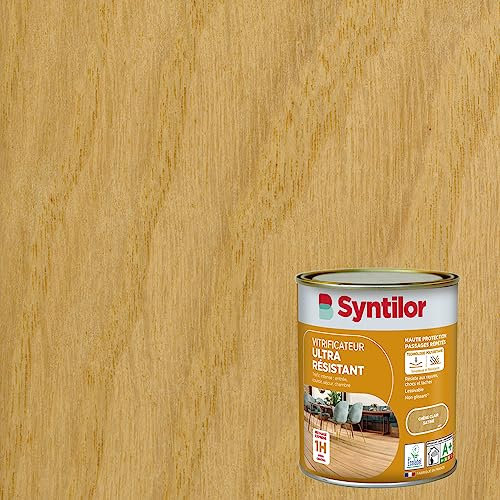 Syntilor - Vitrificateur Parquet Ultra Résistant Chêne Clair 0,75L