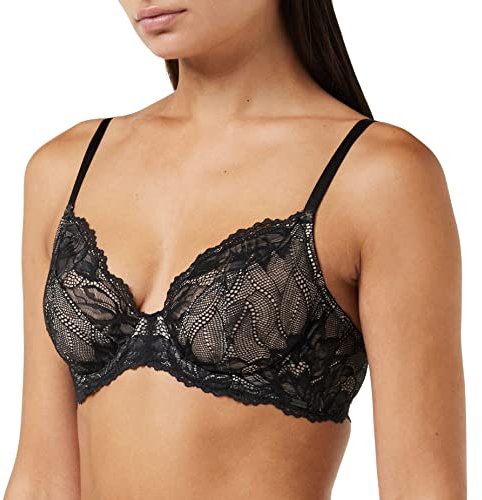 Calvin Klein Women Unlined FC Bra with Underwire, Black (Black), 36C