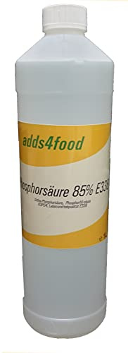 1Liter Phosphorsäure 85% in Lebensmittelqualität E338 VERSANDKOSTENFREI