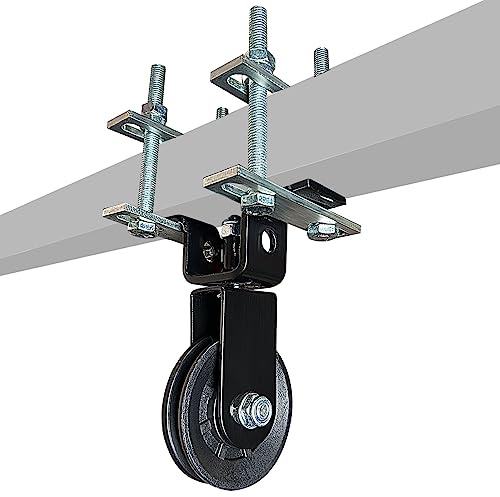 Upgraded Pulley System for Studio, LAT Pull Down Machine for Home Fitness Equipment, Weight Pull System for Cable Machine, Studio Lat Pull System for Strength Training Cages, Power Racks (Style 4)