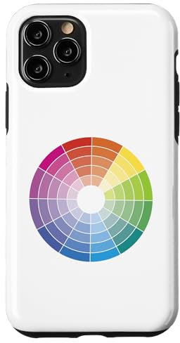 iPhone 11 Pro Colour Wheel Chart Color Hex Artist Case