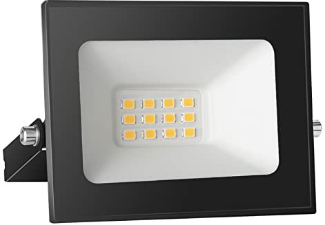 Royana 12 V 10 W Proyector LED Exterior: IP65 Impermeable 6000 K Iluminación de seguridad para patio, terraza, jardín y garaje