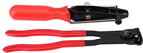 aqxreight Pinces de Serrage pour Joints de Démarrage Robustes de Type Oreille, Ensemble de Pinces CVJ, Outils de Cerclage, en Acier trempé, Adaptées aux Colliers de Serrage à Oreille
