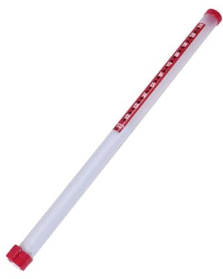 LOVIVER Balle de Golf Retriever Balle de Golf ramasser Retriever Grande capacité Robuste Compact Balle de Golf collecteur Tube pour l'exercice, Rouge