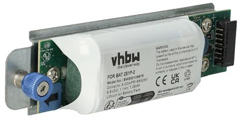 vhbw 1x batería reemplaza 0D668J, 69Y2927, 69Y2926, D668J, Bat 2S1P-2, BAT-2S1P para Notebook (1100 mAh, 6,6 V, Li-Ion)
