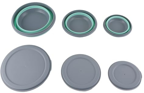 Enwye 1 Set Of Folding Bowl Set (including 3 Sizes Of Small/medium/large) Suitable for Lunch Boxes, Picnics, Snack Bowls or Pet Bowls