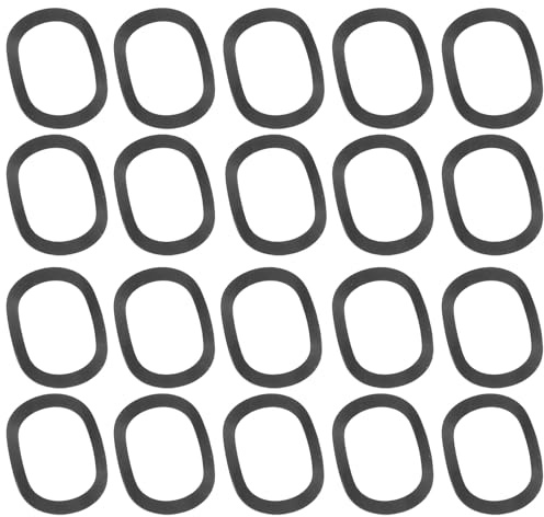 Cabilock 300piezas Arandelas Elásticas De Precisión Negras Arandelas Onduladas De Acero Al Manganeso Para Tornillos y Pernos Diámetro Interior Exterior