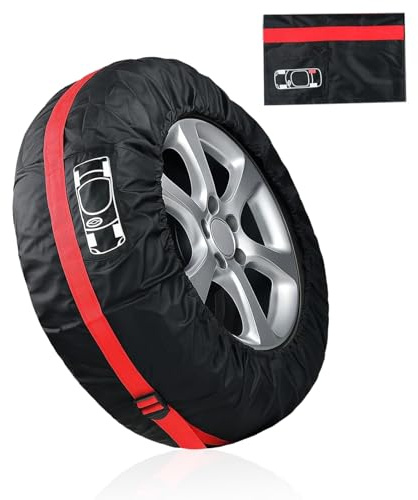 Funda protectora para neumáticos, funda protectora para neumáticos, bolsa para neumáticos, funda para neumáticos, cubierta para el almacenamiento y transporte de neumáticos de coche o neumáticos de