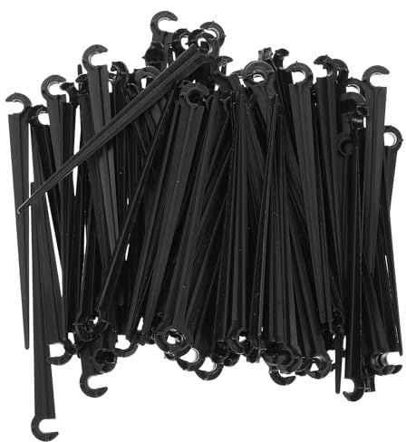 FOMIYES Estacas Goteo 200 de Compactas de Tierra Piezas Plástico Riego de por Diseño de Clavijas para para Jardinería y Paisaje Hortícola