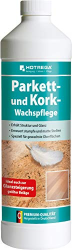 Hotrega H110192001 Parkett- und Kork-Wachspflege, 1 L