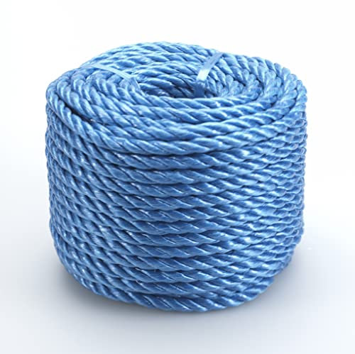 Direct Manufacturing Blue Polyproplene Rope Coils (6mm - 220m)