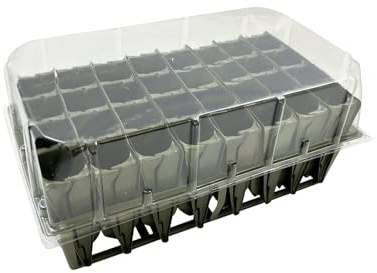 Oakland Gardens Haxnicks Deep Root Trainer Sets Root Trainer Books Cells Plug Plant Seed Tray pack of 1