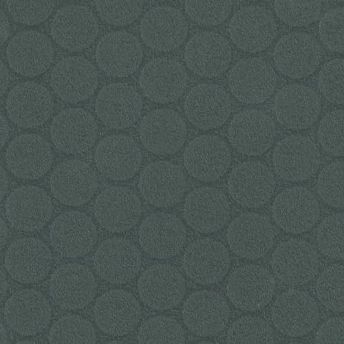 Dark Grey Stone Effect Anti-Slip Vinyl Flooring For LivingRoom, Hallways, Kitchen, 2.0mm Thick Cushion Backed Vinyl Sheet, Waterproof Lino Flooring-5m(16'4) X 3m(9'9)-15m²