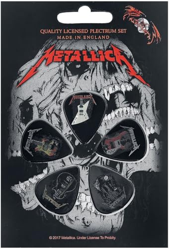 Metallica Plectrum pack - guitars