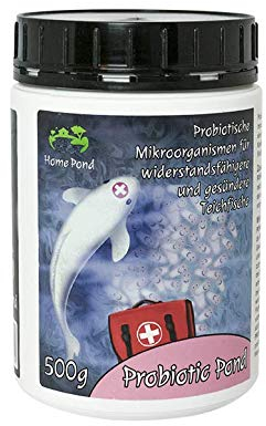 Home Pond Probiotic Pond Starter Bakterien für Gartenteich/Teich zur Teichpflege- 500g - Hergestellt in der EU