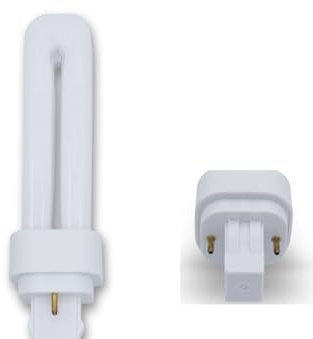 Technical Precision 13W Compact Fluorescent T4 CFL Bulb Replacement for Panasonic FQ13E41U/2 Light Bulb 2 Pin GX23 Base Quad Tube - 3500K Natural White - 2 Pack