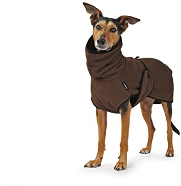Mypado SPA Hundebademantel Fuzzy Wohlfühl-Bademantel für Hunde XL Braun