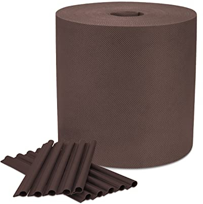 Cover It Marrone Rotolo Frangivista da Esterno 19cmx33m - Frangivista per Recinzione Giardino Peso Base 150 g/m2 - Strisce Frangivista PVC - Ombreggiante per Recinzione