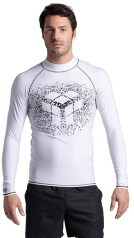 Arena Herren Men's Arena Rash Vest L/S Graphic Shirt (1er Pack)