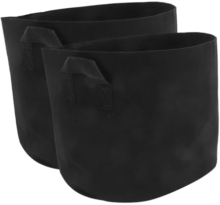 ABOOFAN Bolsas De Vivero De Tela 10 Galones No Tejidas para Cultivo De Plantas Flores Hortalizas Drenaje Efectivo