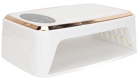 UV-LED-Nagellampe, Gugusure 90 W Nageltrockner mit LCD-Display für Nagelkunstwerkzeuge, Automatischer Sensor und 4 Timer-Einstellungen, Professionelle Härtungslampe mit 90 Perlen