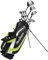 MACGREGOR Herren CG4000 Stahl/Graphit, Cart/Standtasche, Rechts-und Linkshänder, Golf-Paket-Sets, schwarz/grün, 1 Longer