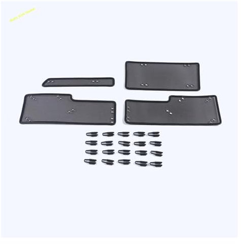 QUENPE Mittleres Insektenschutzgitter, vorderer Grilleinsatz, Netz, Anti-Mücken-Staubschutzabdeckung, for T-ROC, for T ROC 2018–2021 Abschirmgitterabdeckung (Size : Model B)