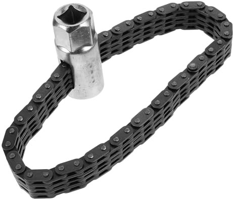 FELTECHELECTR Chain Wrench Ölfilter-schlüssel Teiliger Spanner Für Kraftstofffilter Vielseitiges Werkzeug Für Autoreparatur Und