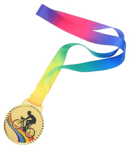 KOMBIUDA Oro medaglie da Competizione Oro Ciclismo Premio 1 Posto Sport medaglie Ruota Campione medaglie Ruota medaglie d'Onore per Sport, concorsi premi, Feste, premi