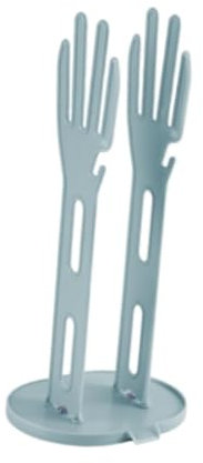 perfk Küchenhandschuhe Halter, Fregt Multi Purpose Waschbecken Accessoires vertikales Geschirrtuchtrockner, Tuchstuhlschalter, GrÜn